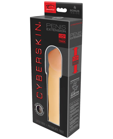 1.5" Cyberskin Transformer Penis Extension, Penis Enhancement,- www.gspotzone.com