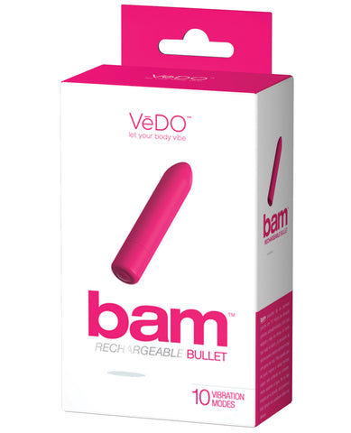 VeDO BAM Rechargeable Bullet - Foxy Pink