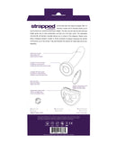 VeDo Strapped Rechargeable Vibrating Strap On - Deep Purple
