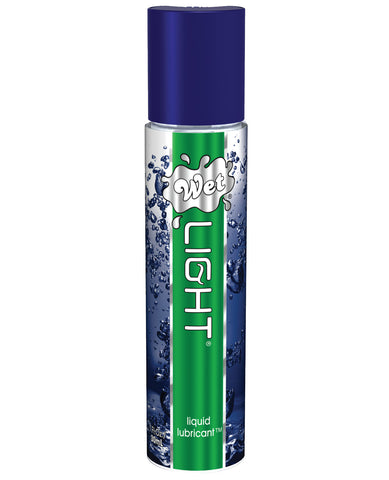 Wet Light Liquid Water Based Personal Lubricant - 1 oz Bottle