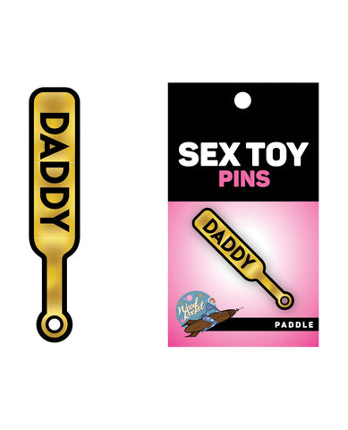Wood Rocket Sex Toy Daddy Paddle Pin