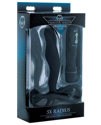 Prostatic Play 5X Radius Vibrating P Spot Massager