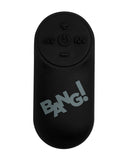 Bang! Vibrating Bullet w/ Remote Control - Black