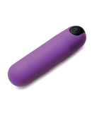 Bang! Vibrating Bullet w/ Remote Control - Purple