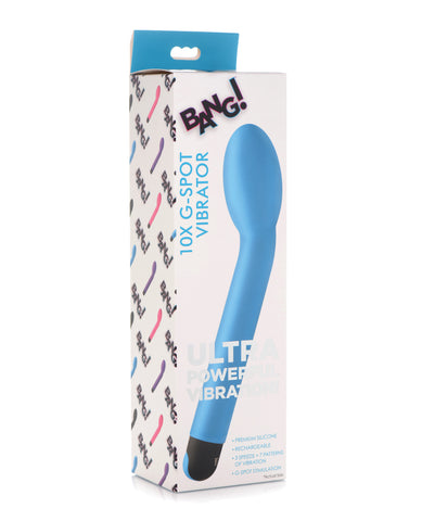 Bang! 10X G Spot Vibrator - Blue